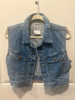 Billy Blues Light Blue Denim Vest - Sleeveless Jean Jacket